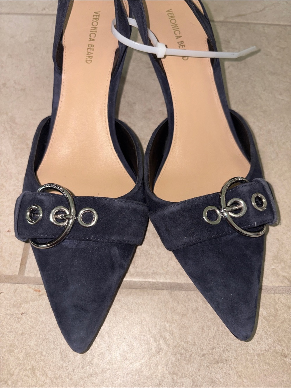 Veronica Beard Roxy SlingBack Pointed Toe Pump - Picture 6 of 7